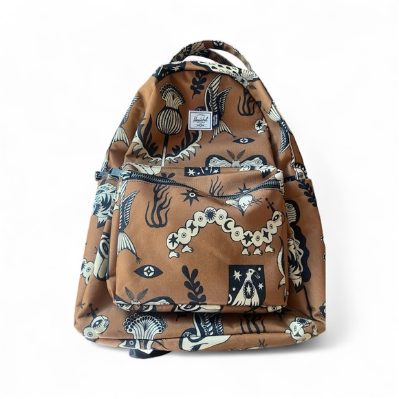 Herschel Supply Company Limited Edition Brown and Cream Patterned Backpack - Picture 1 of 5